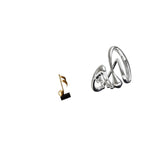 Creative Resin Music Note Figurine Minimalist Abstract Art Sculpture Tabletop Ornament Centerpiece for Desk Fireplace Housewarming Gift Desktop Decoration Coffee Table Decor for Bookshelf