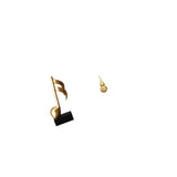 Harmonic Gourd Resonance Resin Brass Tabletop Centerpiece Musical Feng Shui Ornament Creative Handcrafted Housewarming Festival Decor