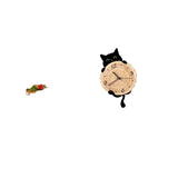 Resin Joseph Statue Figure Sleeping Joseph Sculpture Decorative Desk Display for Tabletop Shelf Office Car with Wall Clock Ornament Easy to Read Lightweight No Ticking Hanging Clock for Office Kids Room Bedroom Home