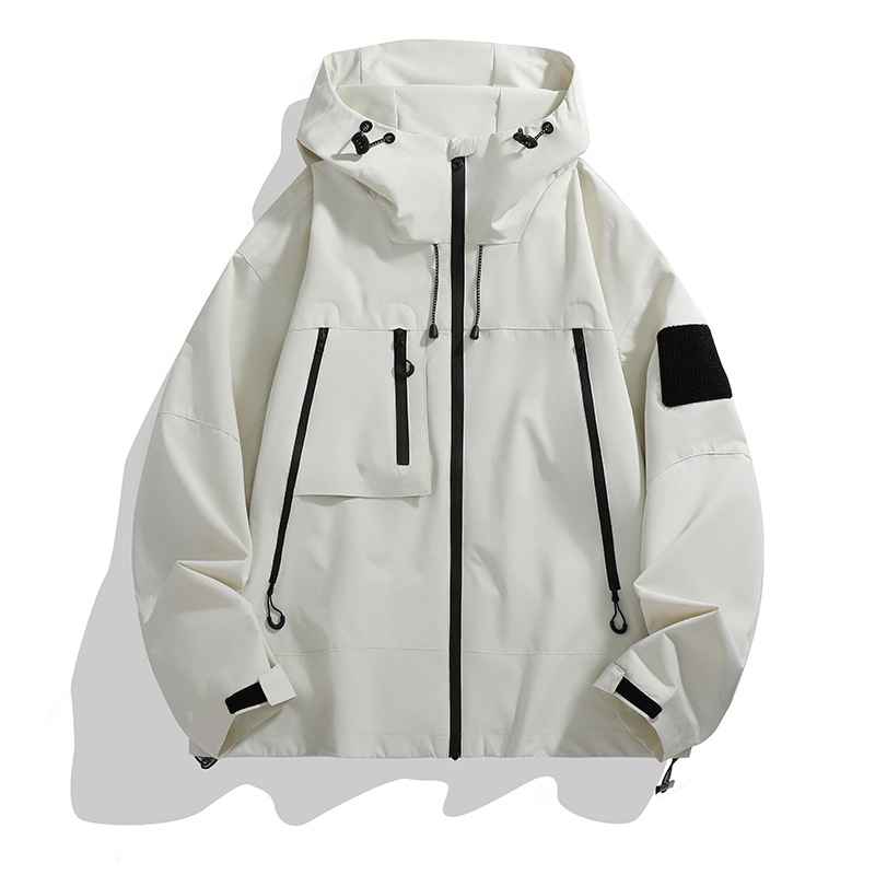 Shell Jacket Casual Hooded Outdoor Mountaineering Jacket