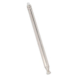 Maxbell 2Pieces 5 Sections Telescopic Antennas M3 Male Thread for Portable Radio TV