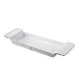 Bath Caddy Tray Tub Bathtub Shelf Holder Rack for Bathroom Luxury Reading A