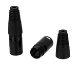 Maxbell 2x Pair XLR 3 Pin Male High Quality Microphone Cable Plug End Connectors