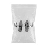 Maxbell 2x Pair XLR 3 Pin Male High Quality Microphone Cable Plug End Connectors