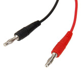 Maxbell 6xBanana plug to Aligator Clip Test Lead Cable for Tester Multimeter Red+Black