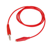 Maxbell 6xBanana plug to Aligator Clip Test Lead Cable for Tester Multimeter Red+Black