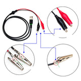 Maxbell 15x2pcs 110cm BNC Q9 to Dual Alligator Clip Oscilloscope Test Probe Cable Leads