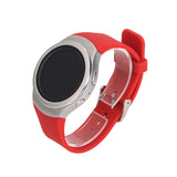 Maxbell Sport Silicone Armband Wristband Watchband Strap for Samsung Gear S2 Red