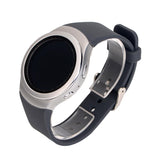 Maxbell 10xSport Silicone Armband Wristband Watchband Strap for Samsung Gear S2 Gray
