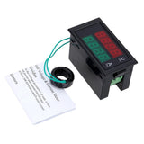 Maxbell 10xDual LED Digital Voltmeter Ammeter Amp Volt Meter Gauge Tester AC 300V 100A