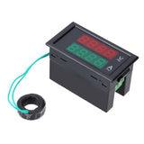 Maxbell 10xDual LED Digital Voltmeter Ammeter Amp Volt Meter Gauge Tester AC 300V 100A