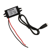 Maxbell 3xCar Charge DC Converter Module 12V-5V Micro USB Output Power Adapter 3A 15W