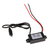 Maxbell 3xCar Charge DC Converter Module 12V-5V Micro USB Output Power Adapter 3A 15W