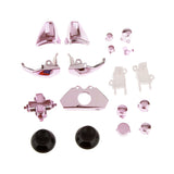 Maxbell Maxbell Custom Chrome Controller Case Housing Kit Full Shell for Xbox One Pink