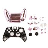 Maxbell Maxbell Custom Chrome Controller Case Housing Kit Full Shell for Xbox One Pink