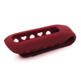 Maxbell Maxbell Silicone Replacement Clip Belt Holder Case Cover for Fitbit One Dark Red