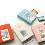Maxbell Photo Album Namecard Storage Case Mini Film Book 64 Photos for Instax Black - Aladdin Shoppers