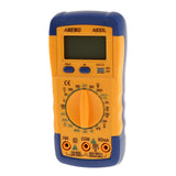 Maxbell Maxbell LCD Digital Multimeter DC AC Voltage Multi-Tester A830L-Blue with Yellow