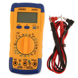 Maxbell Maxbell LCD Digital Multimeter DC AC Voltage Multi-Tester A830L-Blue with Yellow