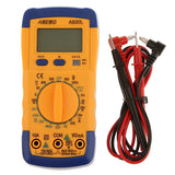 Maxbell Maxbell LCD Digital Multimeter DC AC Voltage Multi-Tester A830L-Blue with Yellow