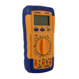 Maxbell Maxbell LCD Digital Multimeter DC AC Voltage Multi-Tester A830L-Blue with Yellow