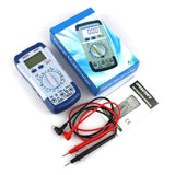 Maxbell Maxbell LCD Digital Multimeter DC AC Voltage Multi-Tester A830L-Blue with White
