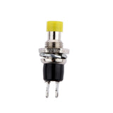 Maxbell 3xMini Momentary Push Button Switches Push on Release off Pack of 10 Yellow