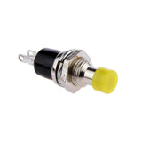 Maxbell 3xMini Momentary Push Button Switches Push on Release off Pack of 10 Yellow