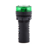 Maxbell 3xLED Flash Alarm Indicator Signal Lamp with Buzzer AD16-22SM 12V Green