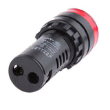 Maxbell 3xLED Flash Alarm Indicator Signal Lamp with Buzzer AD16-22SM 24V Red