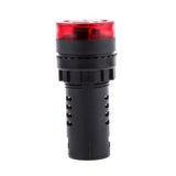 Maxbell 15xLED Flash Alarm Indicator Signal Lamp with Buzzer AD16-22SM 24V Red