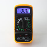 Maxbell Maxbell Digital Voltmeter Ammeter OHM Multimeter Volt AC DC Tester XL-830L Yellow