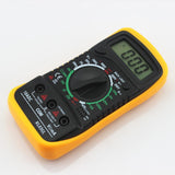 Maxbell Maxbell Digital Voltmeter Ammeter OHM Multimeter Volt AC DC Tester XL-830L Yellow