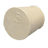 Maxbell 5x Laboratory Solid Rubber Plug Stopper Bungs Flask Tapered Tube Plugs 5# - Aladdin Shoppers