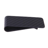 Maxbell 24xReal Carbon Fiber Money Clip Matte Black Credit Card Holder Money Wallet
