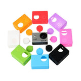 Maxbell Soft Silicone Dust-proof Protective Case Skin for SJCAM SJ4000 SJ5000 Orange - Aladdin Shoppers