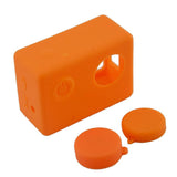 Maxbell Soft Silicone Dust-proof Protective Case Skin for SJCAM SJ4000 SJ5000 Orange - Aladdin Shoppers