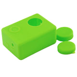 Maxbell Soft Silicone Dust-proof Protective Case Skin for SJCAM SJ4000 SJ5000 Green - Aladdin Shoppers