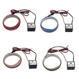 Maxbell 5xWhite 12V Electroluminescent Panel EL Tape Back Light 6 Colors With Inverter