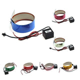 Maxbell 5xWhite 12V Electroluminescent Panel EL Tape Back Light 6 Colors With Inverter