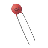 Maxbell 4x100 PCS  100nF / 0.1uF - Ceramic capacitor  (104) - 50V  Suitable for Toys