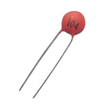 Maxbell 4x100 PCS  100nF / 0.1uF - Ceramic capacitor  (104) - 50V  Suitable for Toys
