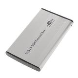 Maxbell 4xUSB2.0 IDE External 2.5" SSD HDD Hard Drive Enclosure Laptop Disk Case Gray