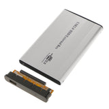 Maxbell 4xUSB2.0 IDE External 2.5" SSD HDD Hard Drive Enclosure Laptop Disk Case Gray