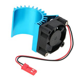 Maxbell 7016 Motor Heat Sink With Cooling Fan for 1/16 HSP RC Car 370/380/390 Motor