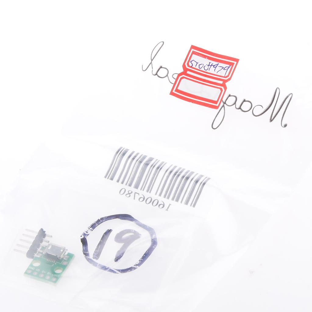 Maxbell Maxbell MICRO USB to DIP Adapter Pin Female Connector B Type Pcb Converter