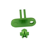 Maxbell Green CNC Aluminum Bracket Mount Adapter For Sport Camera Xiaomi Yi