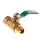 Maxbell 4xFemale x Male-1/4 BSP Thread Full Port Brass Ball Valve Shut Off Switch