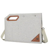 Maxbell Maxbell BRINCH 13.3 inch Nylon Multi-functional Sleeve Laptop Bag for MacBook Grey