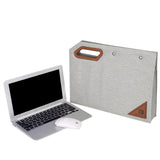 Maxbell Maxbell BRINCH 13.3 inch Nylon Multi-functional Sleeve Laptop Bag for MacBook Grey